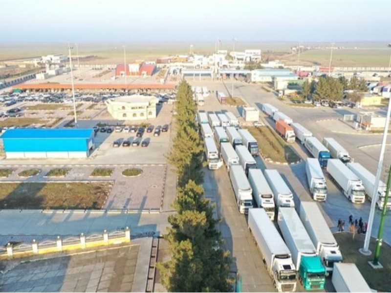 صادرات ۲۰۶میلیون دلار کالا از گمرک مرز مهران